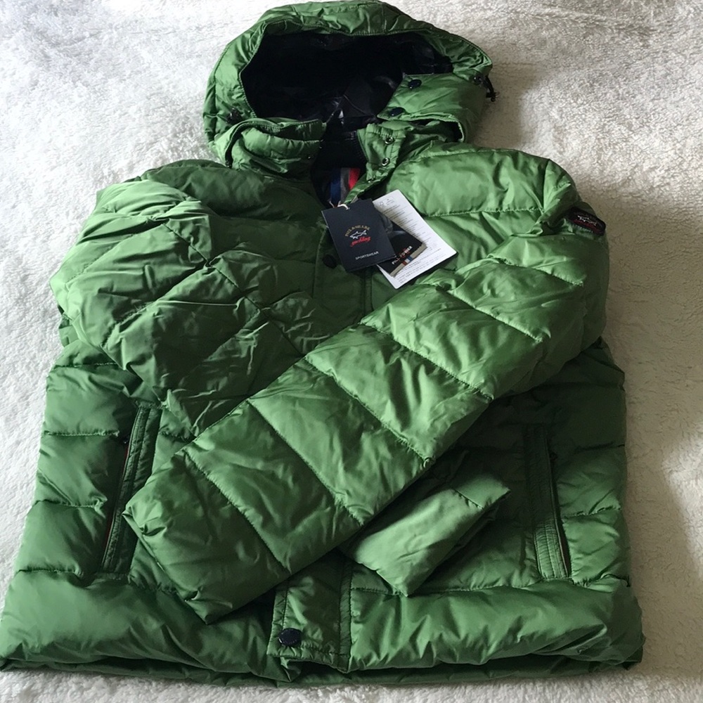 New Authentic Paul & Shark Goose Down Jacket Sz L